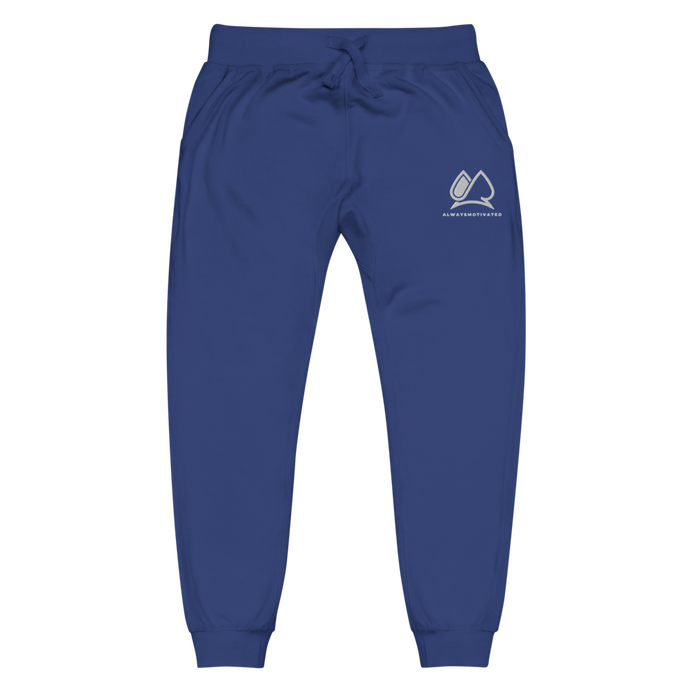 Always Motivated sweatpants (Bleu/White)