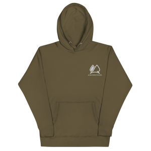 Always Motivated Hoodie - Military Green/White