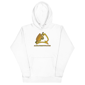Always Motivated Butterfly Unisex Hoodie - White