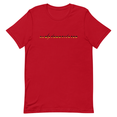 Always Motivated Signature T-Shirt - Red